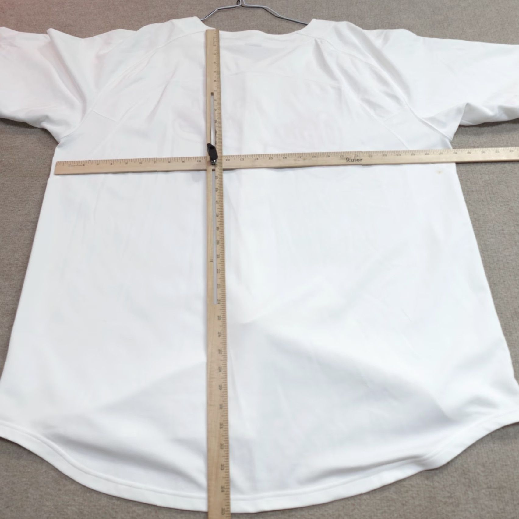 Nike VINTAGE Nike Ohio State Jersey Shirt 3XL White Baseball Mens Size US XXL / EU 58 / 5 - 7 Thumbnail