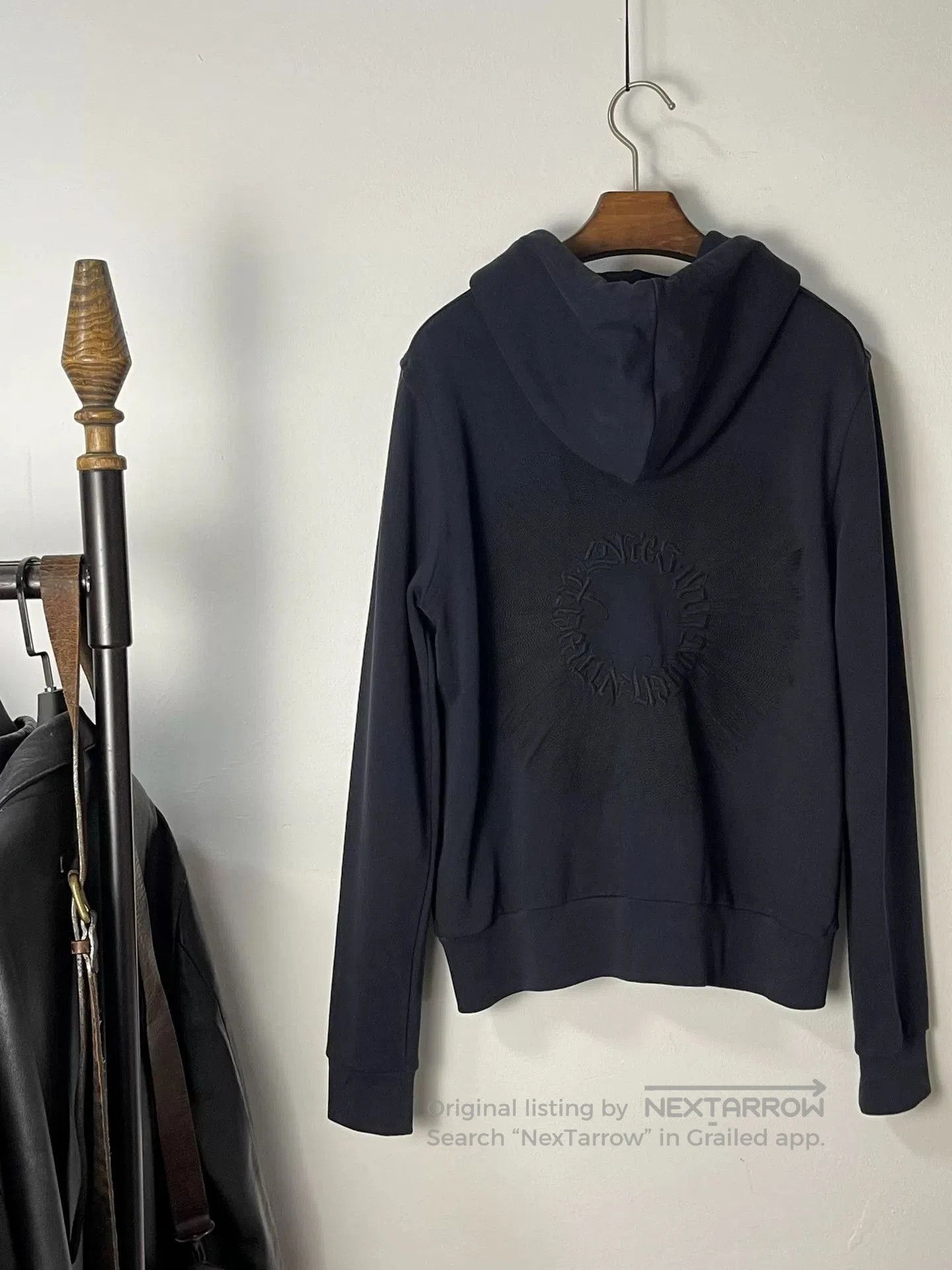 Dries Van Noten Dries Van Noten Black Zip Sweatshirt Jacket. Size S / US 4 / IT 40 - 2 Thumbnail