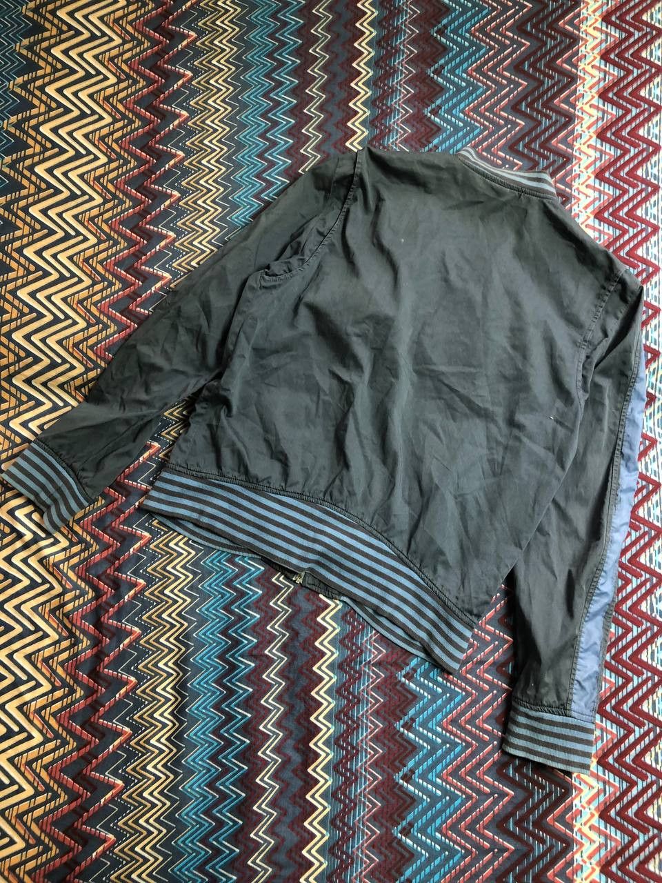 Diesel × Vintage DIESEL VINTAGE FADED ZIP BOMBER JACKET AVANT GARDE Y2K Size US L / EU 52-54 / 3 - 8 Thumbnail
