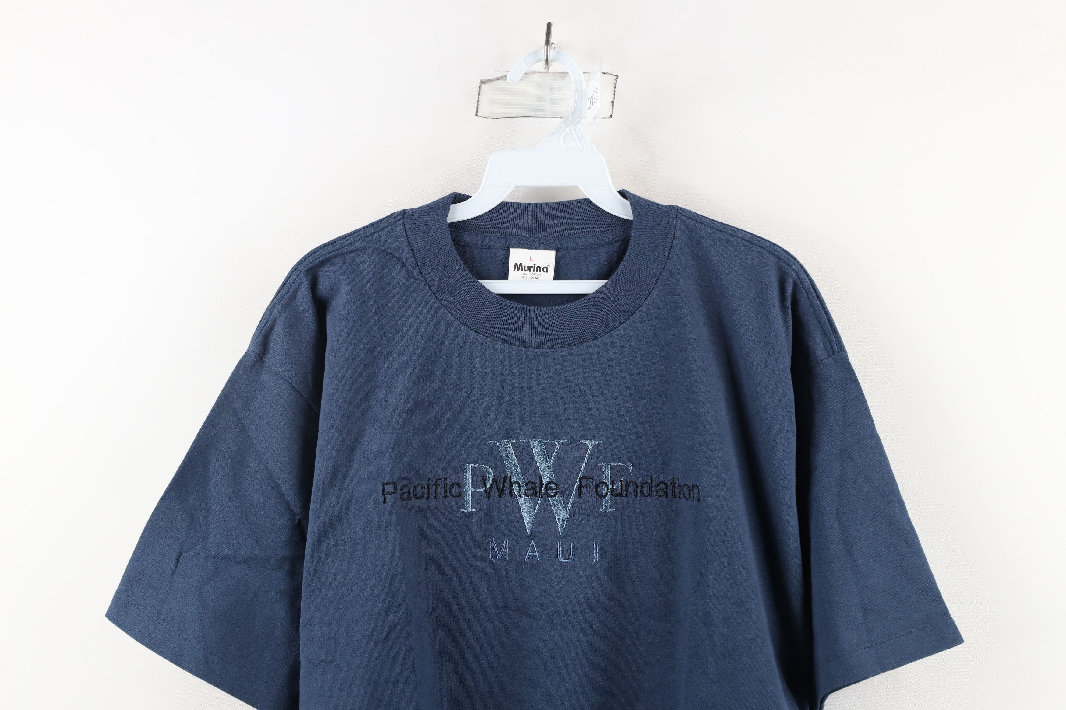 Vintage Vintage 90s Pacific Whale Foundation Maui Hawaii T-Shirt USA Size US L / EU 52-54 / 3 - 2 Thumbnail