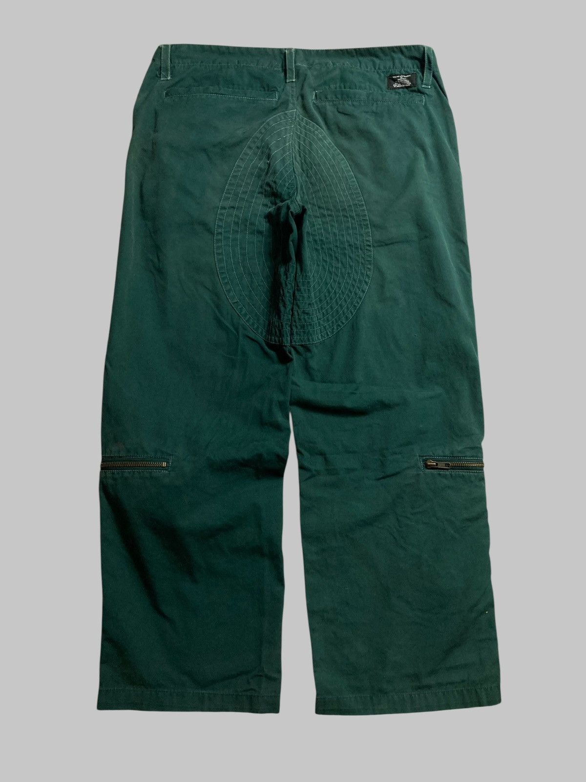 Japanese Brand HAS NO BONDARIES Cargo Pants Leopard Multi Pocket Japan Made Size US 33 - 3 Thumbnail