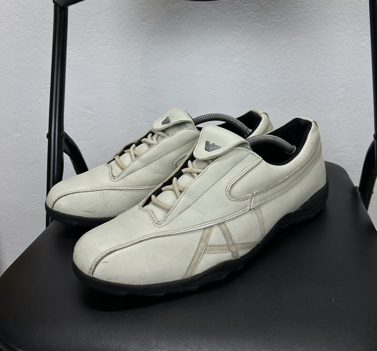Armani Armani Jeans Vintage Low top Sneakers size 43 EU Size US 11 / EU 44 - 1 Thumbnail