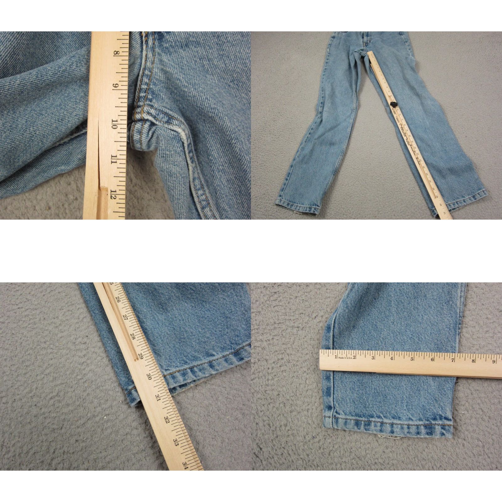 Tommy Hilfiger Vintage Tommy Hilfiger Jeans Womens 32R Light Blue Bootcut 5-Pocket Denim Relaxed Mid Rise Jeans Womens Mens Girls Size 24" / US 00 / IT 34 - 10 Thumbnail