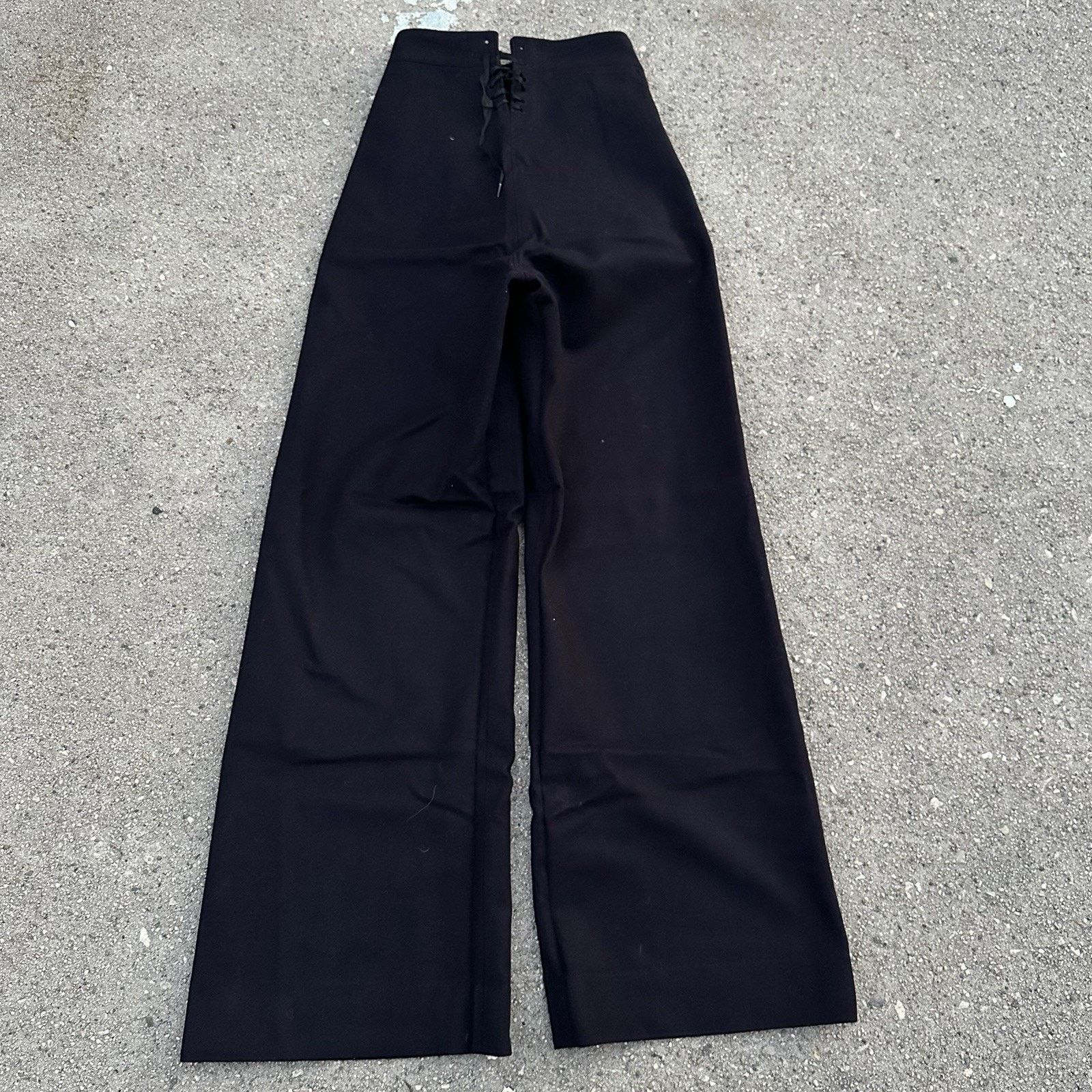 Vintage Vintage 60s U.S. Navy Blue Wool Sailor Pants 30L Military Size US 28 / EU 44 - 4 Thumbnail
