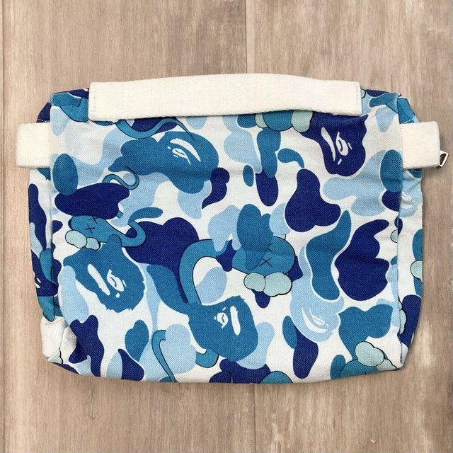 Bape × Kaws BAPE × KAWS Bendy ABC Camo Blue Pouch a bathing ape NIGO Size ONE SIZE - 2 Thumbnail