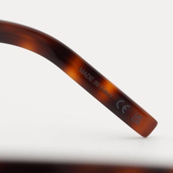 Saint Laurent Paris Saint Laurent SLM97 003 Eyeglasses Havana 54mm Square Frame Size ONE SIZE - 11 Thumbnail