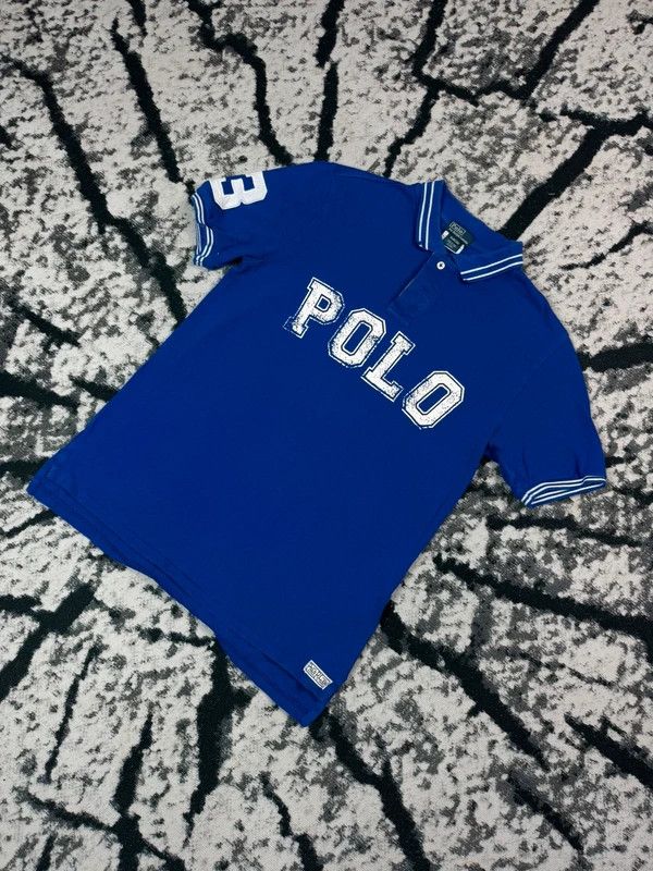 Ralph Lauren Vintage Ralph Lauren 3 S Blue Logo Polo Shirt Size US S / EU 44-46 / 1 - 2 Thumbnail