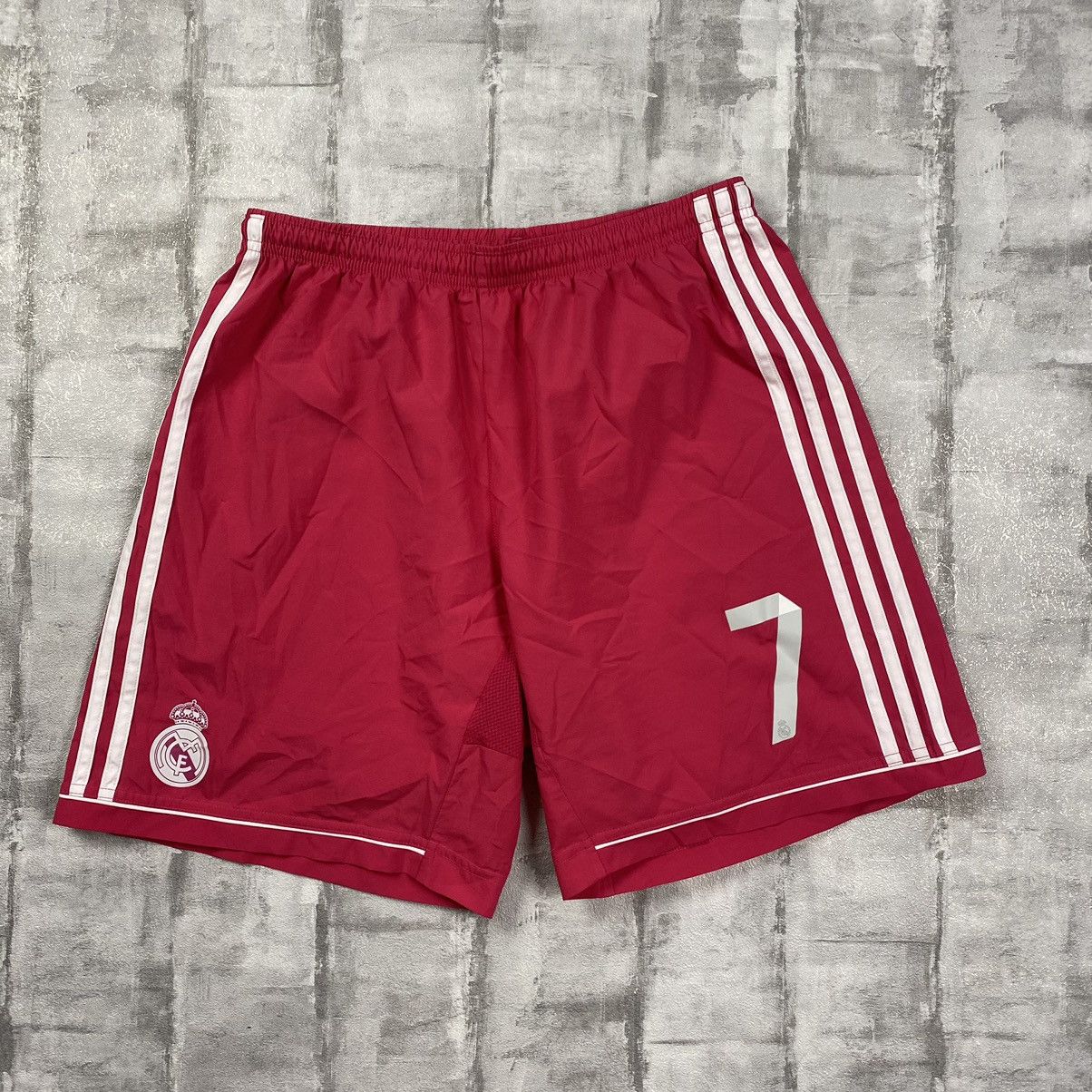 Adidas Adidas x Real Madrid Cristiano Ronaldo 7 Pink Jersey Shorts Size US M / EU 48-50 / 2 - 1 Thumbnail