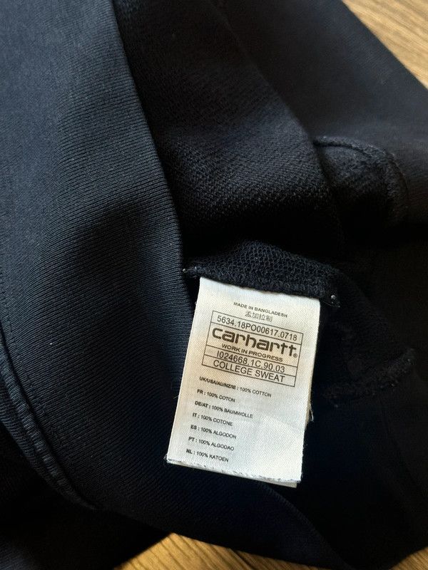 Carhartt × Carhartt Wip Carhartt WIP Sweatshirt Crewneck Logo College Sweat S Size US S / EU 44-46 / 1 - 7 Thumbnail