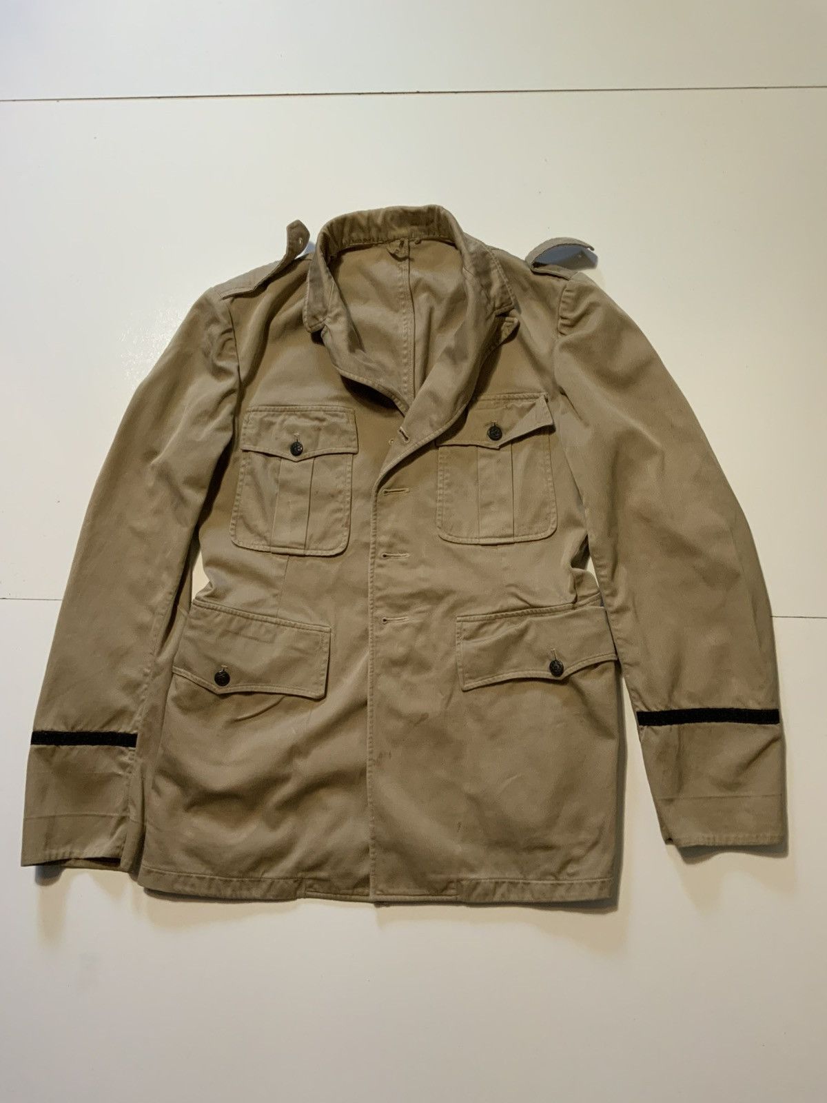 Vintage Vintage 60s Burdine’s Miami Officers Field Shirt Jacket Size US S / EU 44-46 / 1 - 1 Thumbnail