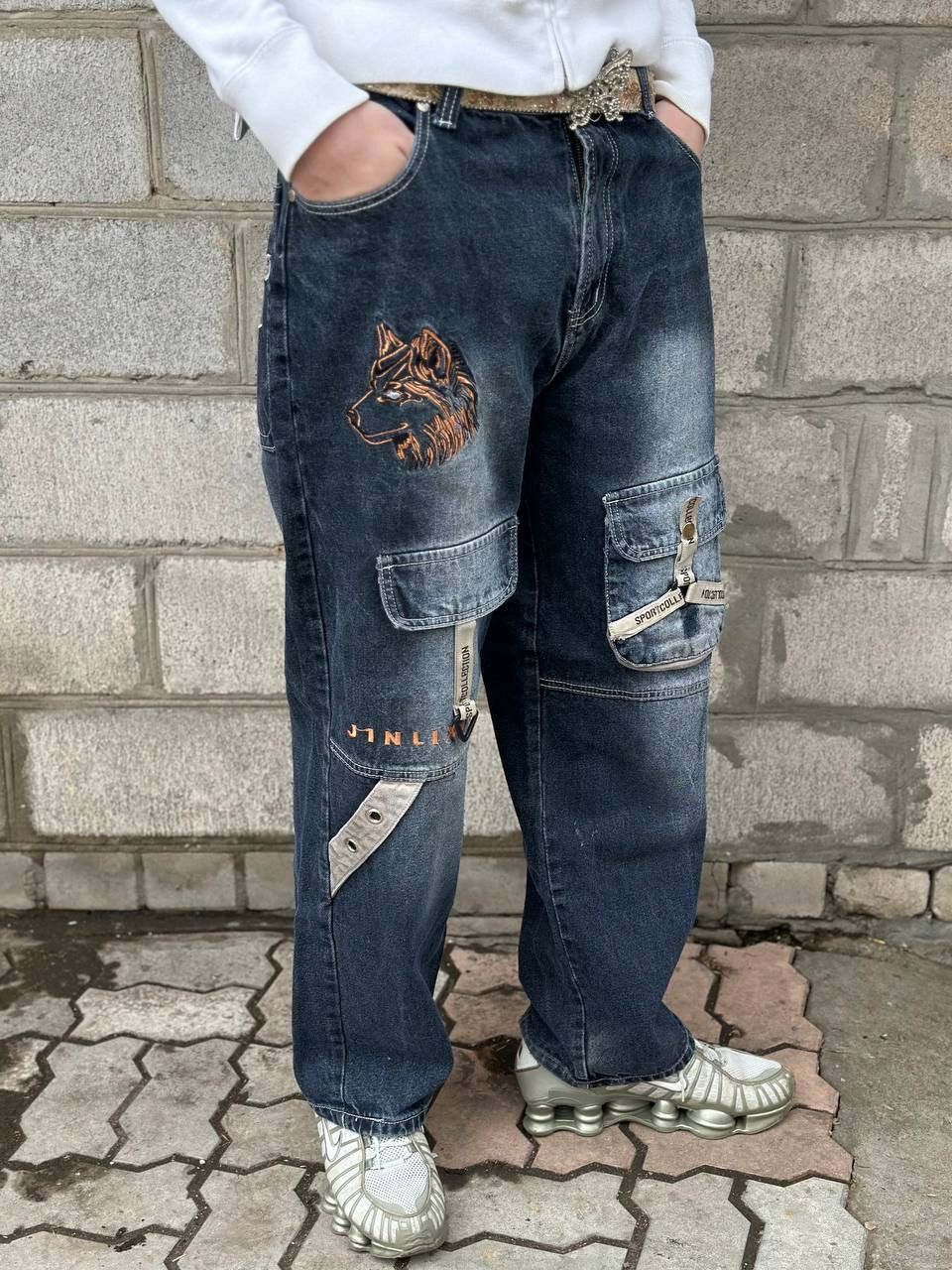 Number (N)ine VTG Wolf Rap Jeans Size 33 Y2K Man 00s USA Baggy Hype Trend Size US 33 - 1 Thumbnail