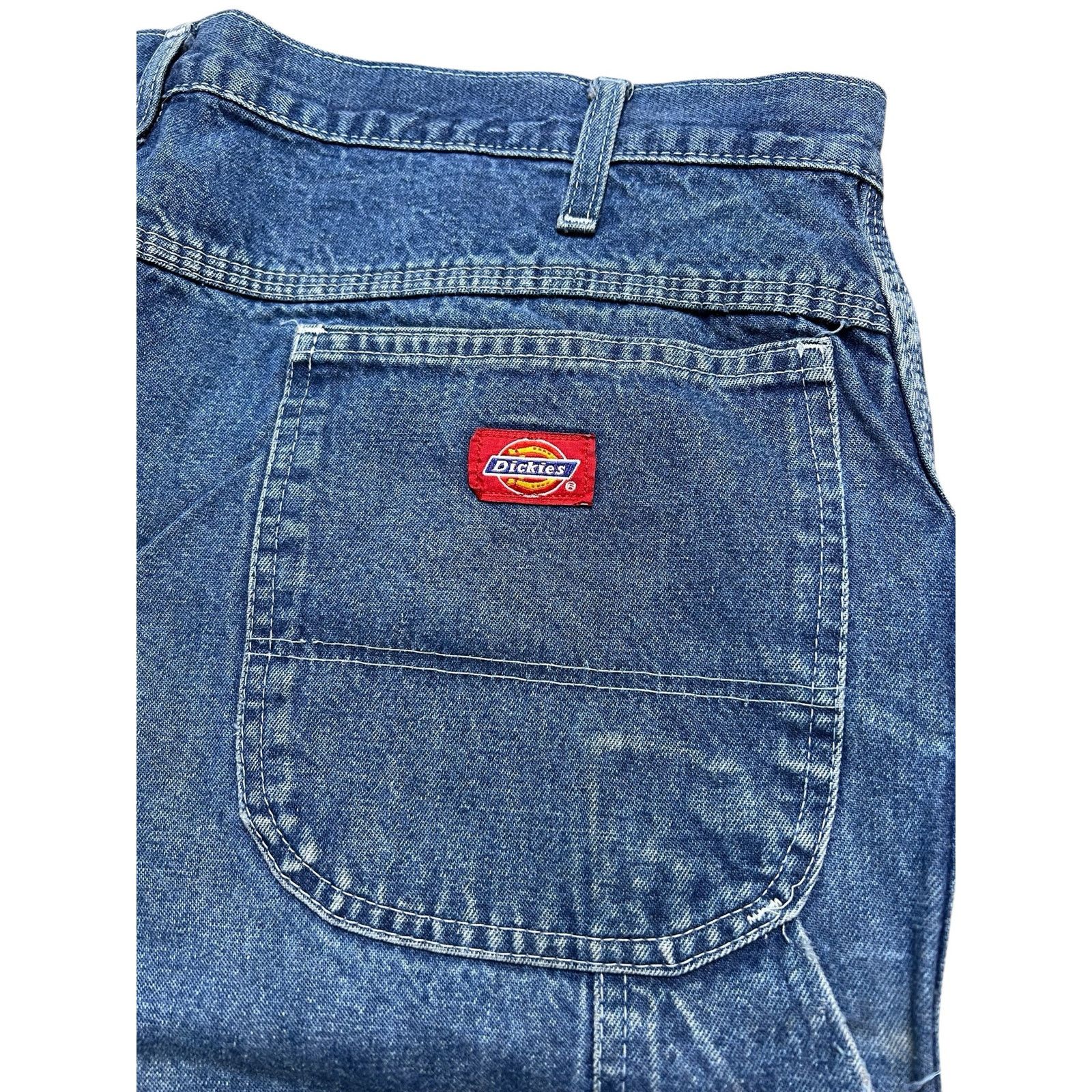 Dickies Vintage 80s Dickies Carpenter Workwear Jeans Distressed 40 Size US 40 / EU 56 - 13 Thumbnail