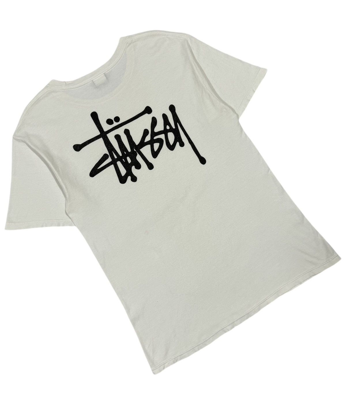 Stussy Stussy Og Basic Shadow Script Printed Tee Size US M / EU 48-50 / 2 - 11 Thumbnail