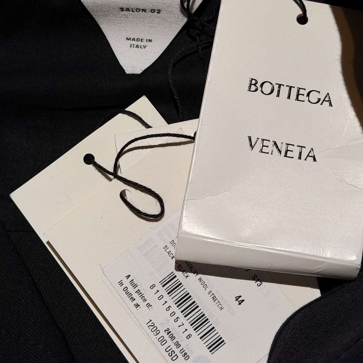 Bottega Veneta calvary military wool stretch jacket Size US S / EU 44-46 / 1 - 3 Thumbnail