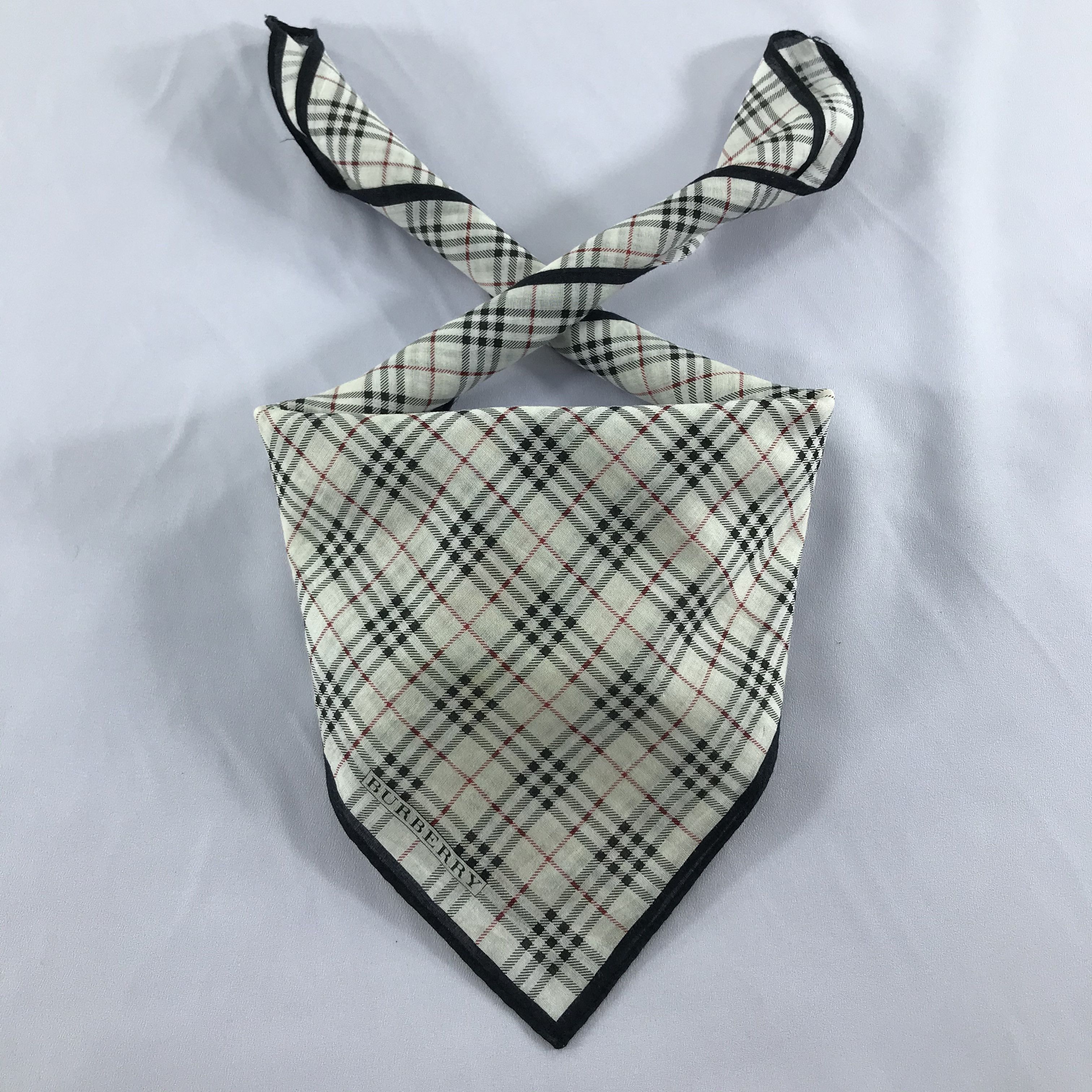 Burberry × Vintage Burberry Neckerchief / Bandana / Handkerchief Size ONE SIZE - 1 Thumbnail