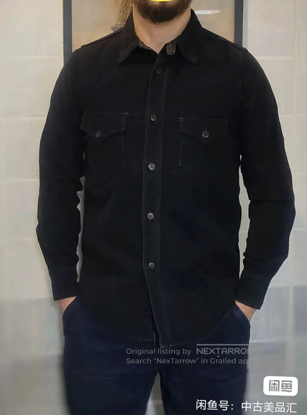 Freewheelers Freewheelers Deep Blue Navy Shirt. Size US M / EU 48-50 / 2 - 1 Thumbnail