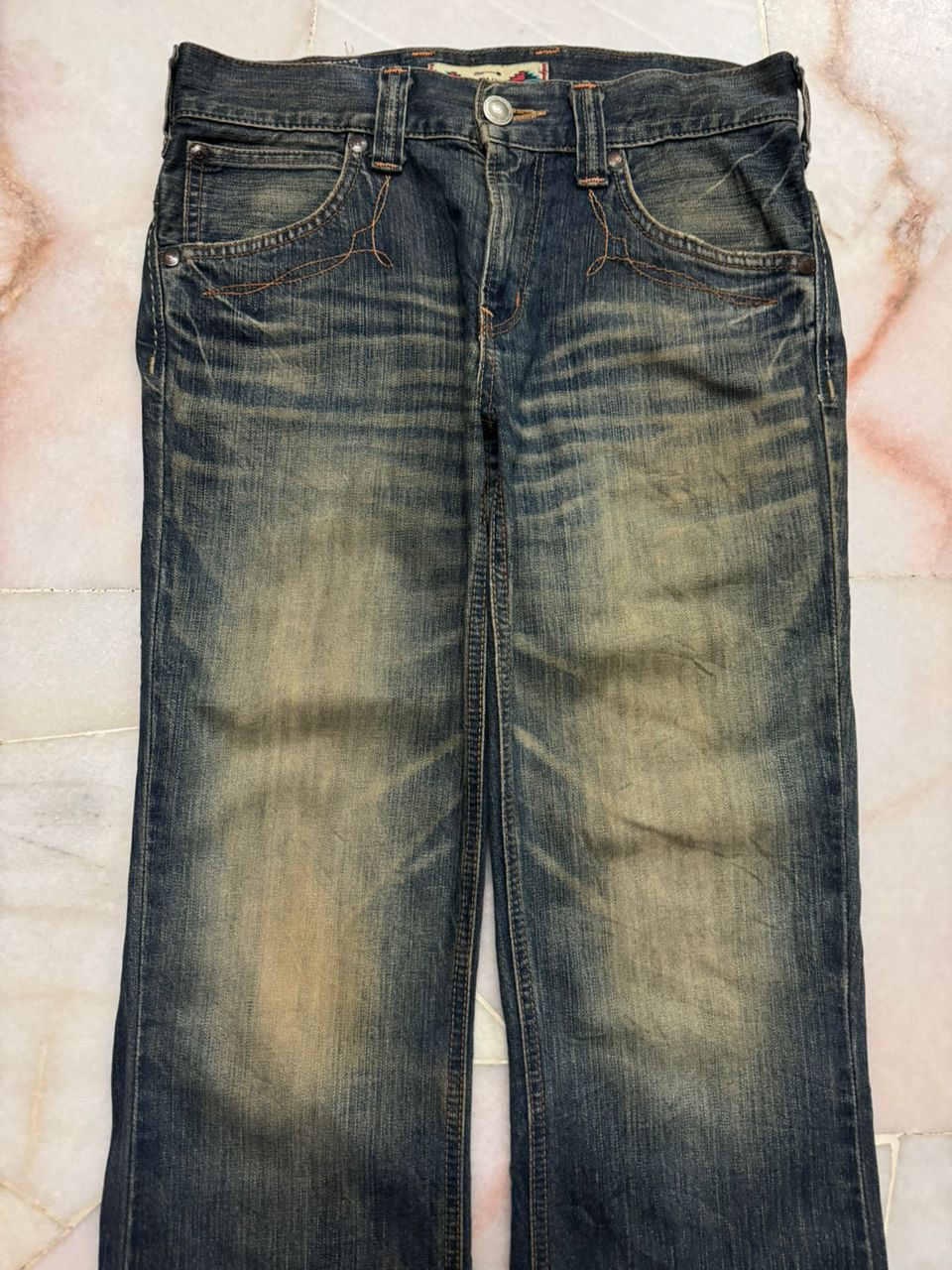 Edwin 💥Flare💥Vintage Edwin XV Insane Rusty Mudwash Bootcut Jeans Size US 29 - 3 Thumbnail