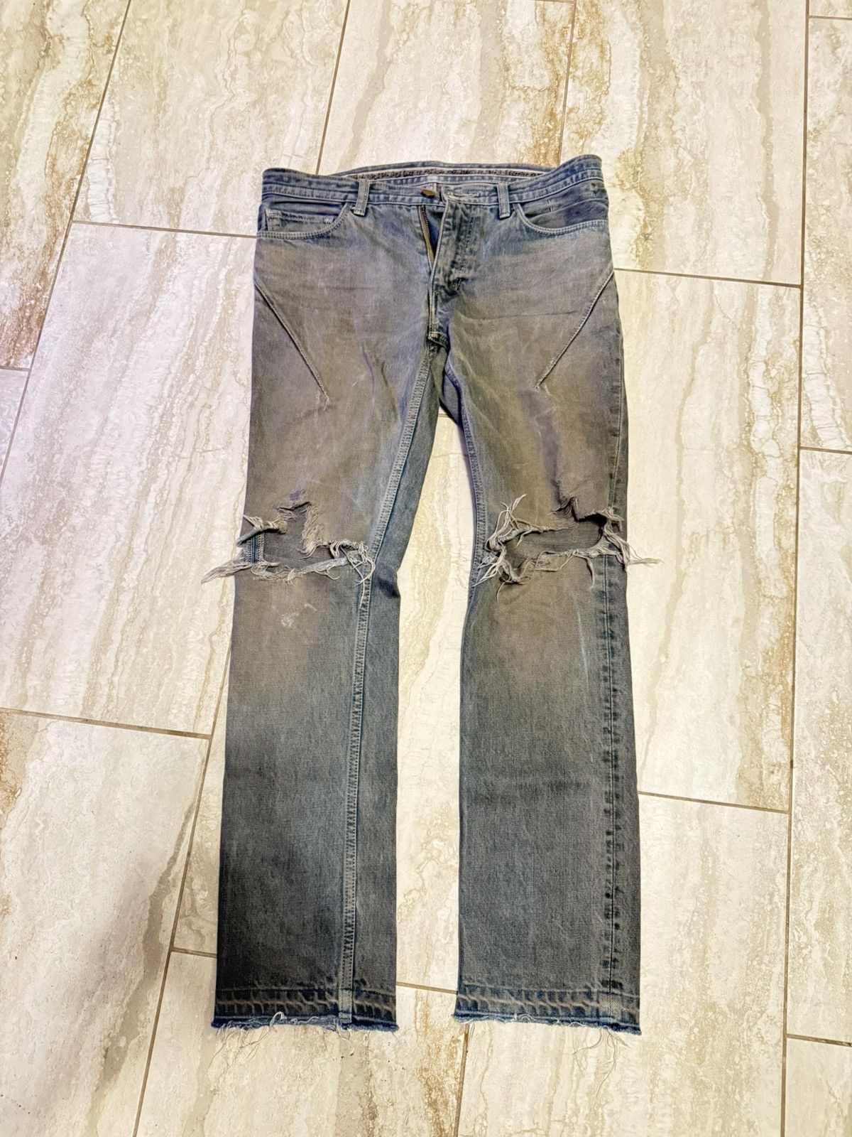 トップス NUMBER (N)INE 2001 Destroy Cut Tops NUMBER (N)INE 2001 Destroy Cut Tops - ARCHIVESTOCK - トップス