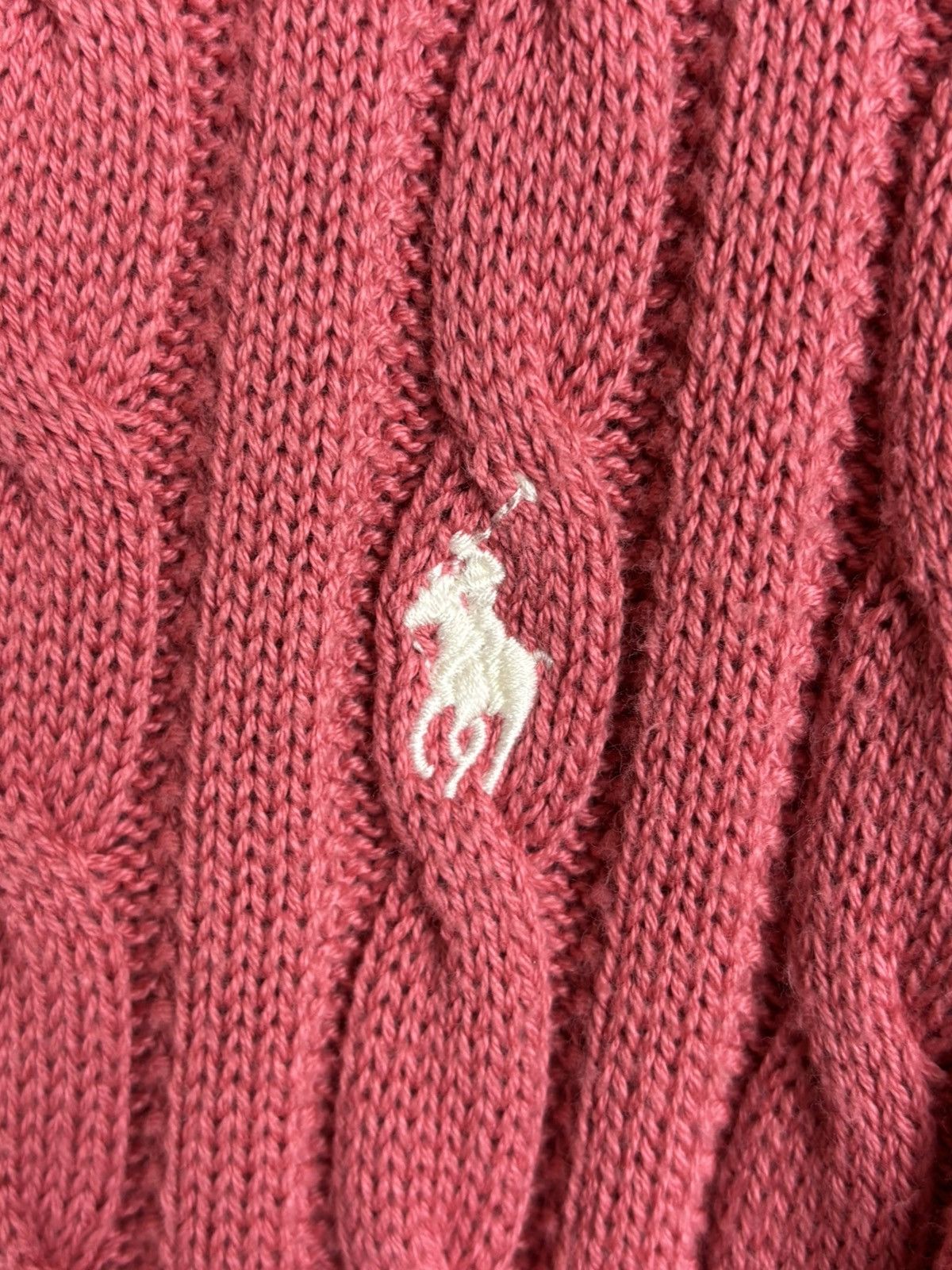 Polo Ralph Lauren Polo By Ralph Lauren Iconic Cable Knit Sweater XL Youth Size S / US 4 / IT 40 - 4 Thumbnail