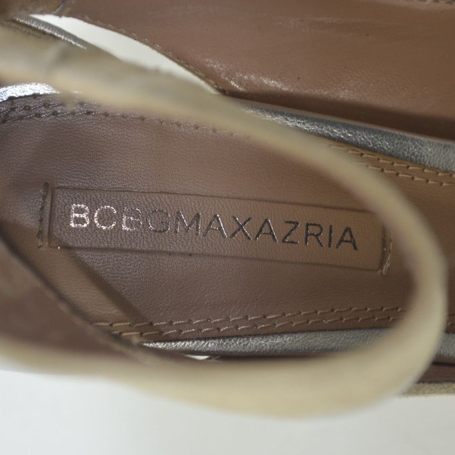 Bcbgmaxazria BCBG Maxazria Silver Metallic Suede Goat Leather EU 37 US 7 Size US 6.5 / IT 36.5 - 11 Thumbnail