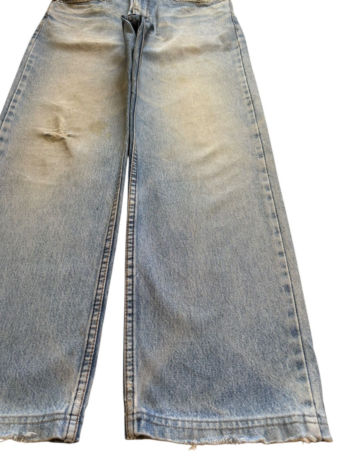 Levi's Vintage 90s Levis Mud Wash Distressed Loose Jeans Size US 30 / EU 46 - 7 Thumbnail
