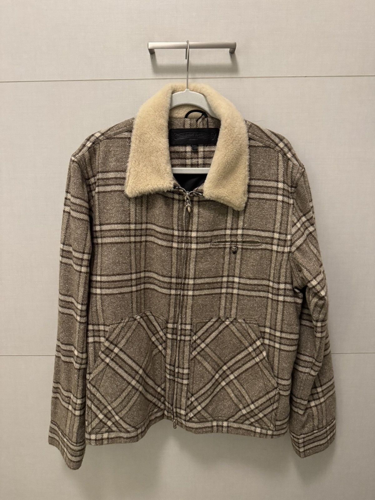 Chrome Hearts Chrome Hearts Shearling Jacket Size US M / EU 48-50 / 2 - 1 Thumbnail