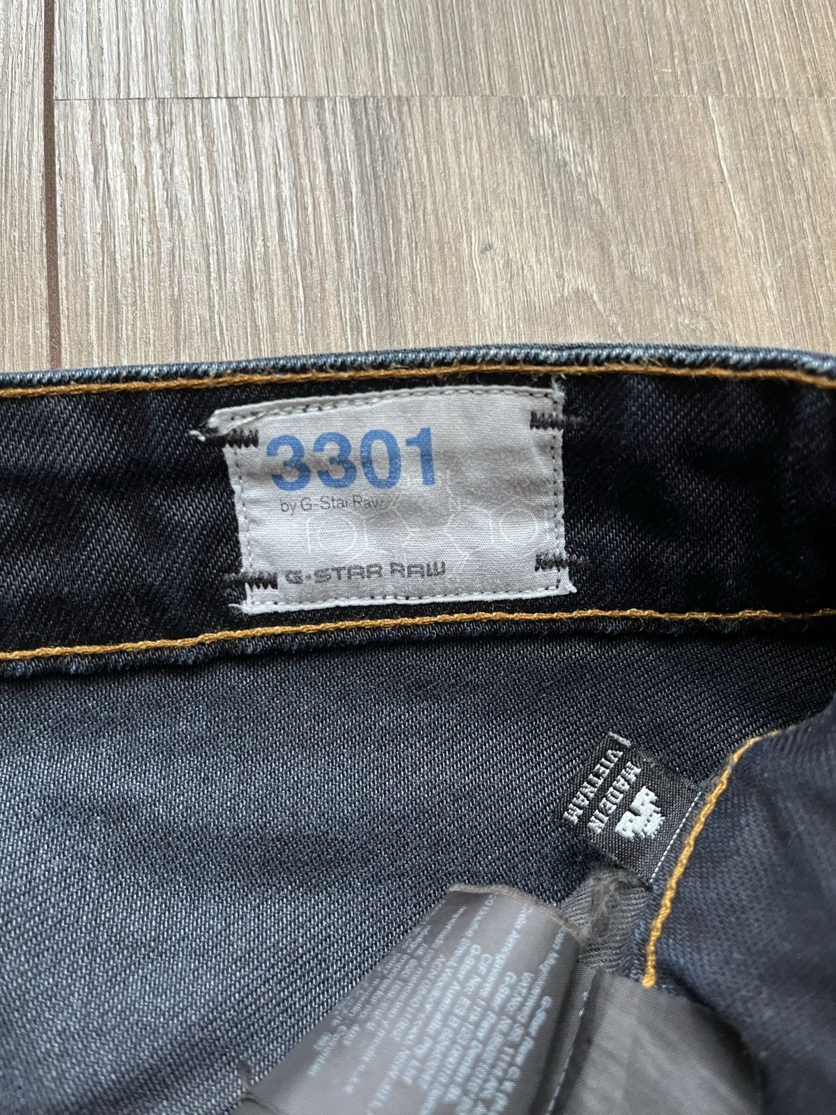 G-Star Luxury Vintage Gstar Raw 3301 🔥 pants, jeans. Made vietnam 🇻🇳 Size US 31 - 6 Thumbnail