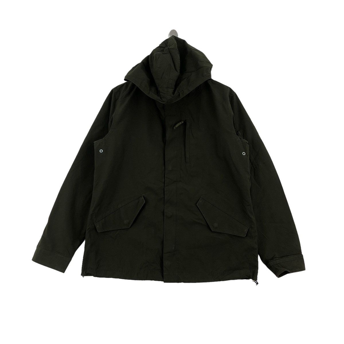 image of Nano Universe Jacket Parka in Khaki, Men's (Size Large)