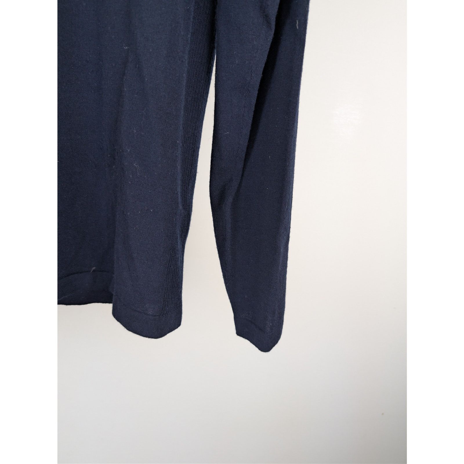 Vince o1rshd1 CC20 Long Sleeve Polo Shirt in Navy Blue Size US S / EU 44-46 / 1 - 6 Thumbnail
