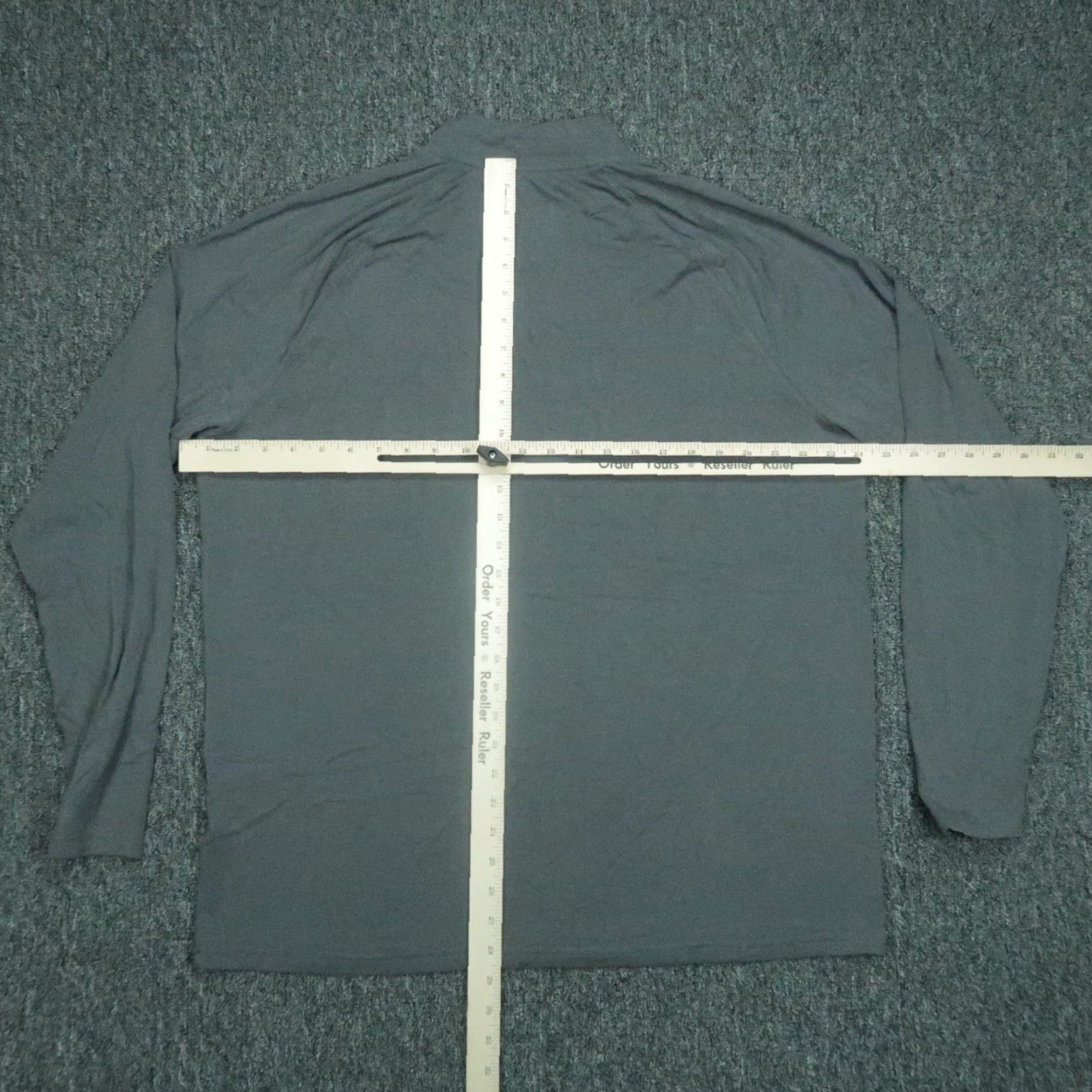 Vintage Free Fly Pullover Shirt Mens 2XL Gray 1/4 Zip Performance Bamboo Long Sleeve Running Golf Hiking Activewear Size US XXL / EU 58 / 5 - 5 Thumbnail