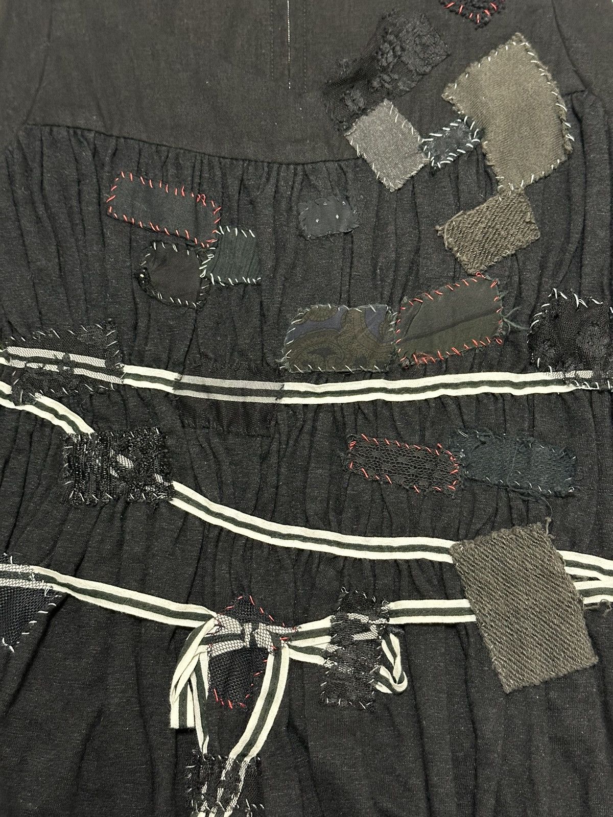 Undercover UNDERCOVER Spring Summer 2003 "Scab" Patchwork Tank Top Size S / US 4 / IT 40 - 3 Thumbnail