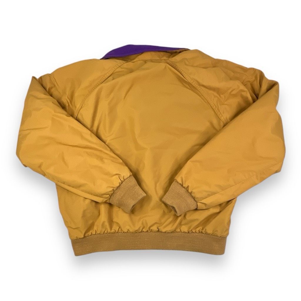 Woolrich Woolen Mills Vintage 1980s Woolrich Sigment Gear Mustard Purple Fleece Li Size L / US 10 / IT 46 - 6 Thumbnail