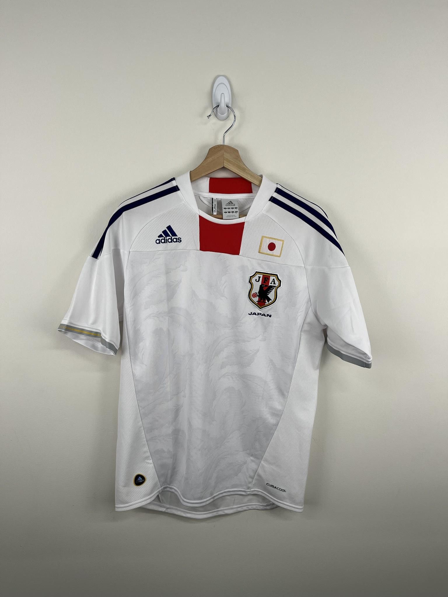 Image of Adidas x Vintage 2010 Jfa Japan Football Jersey in White, Men's (Size Small)