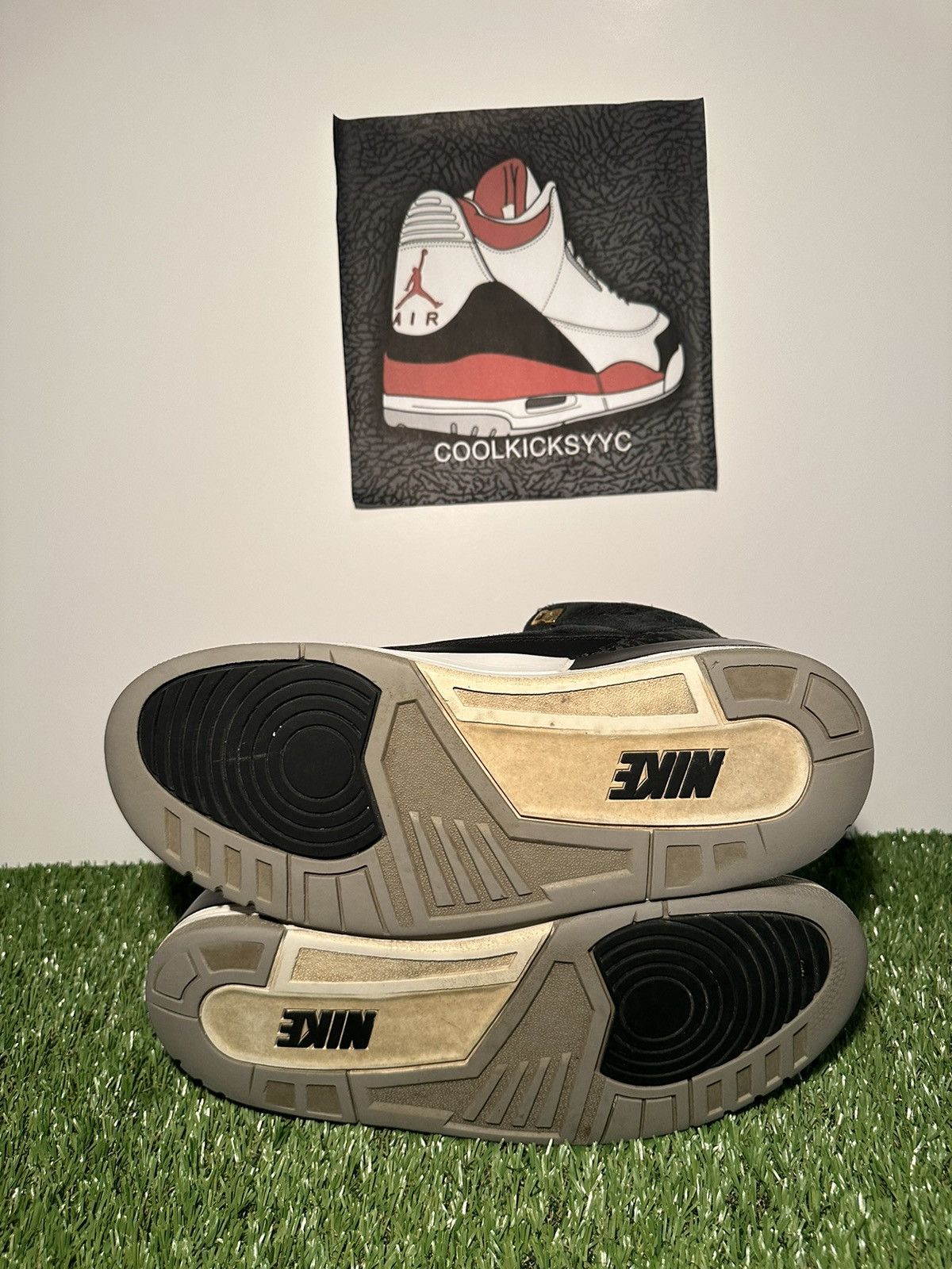Jordan Brand Jordan 3 Tinker Black Cement Gold Size US 8.5 / EU 41-42 - 5 Thumbnail