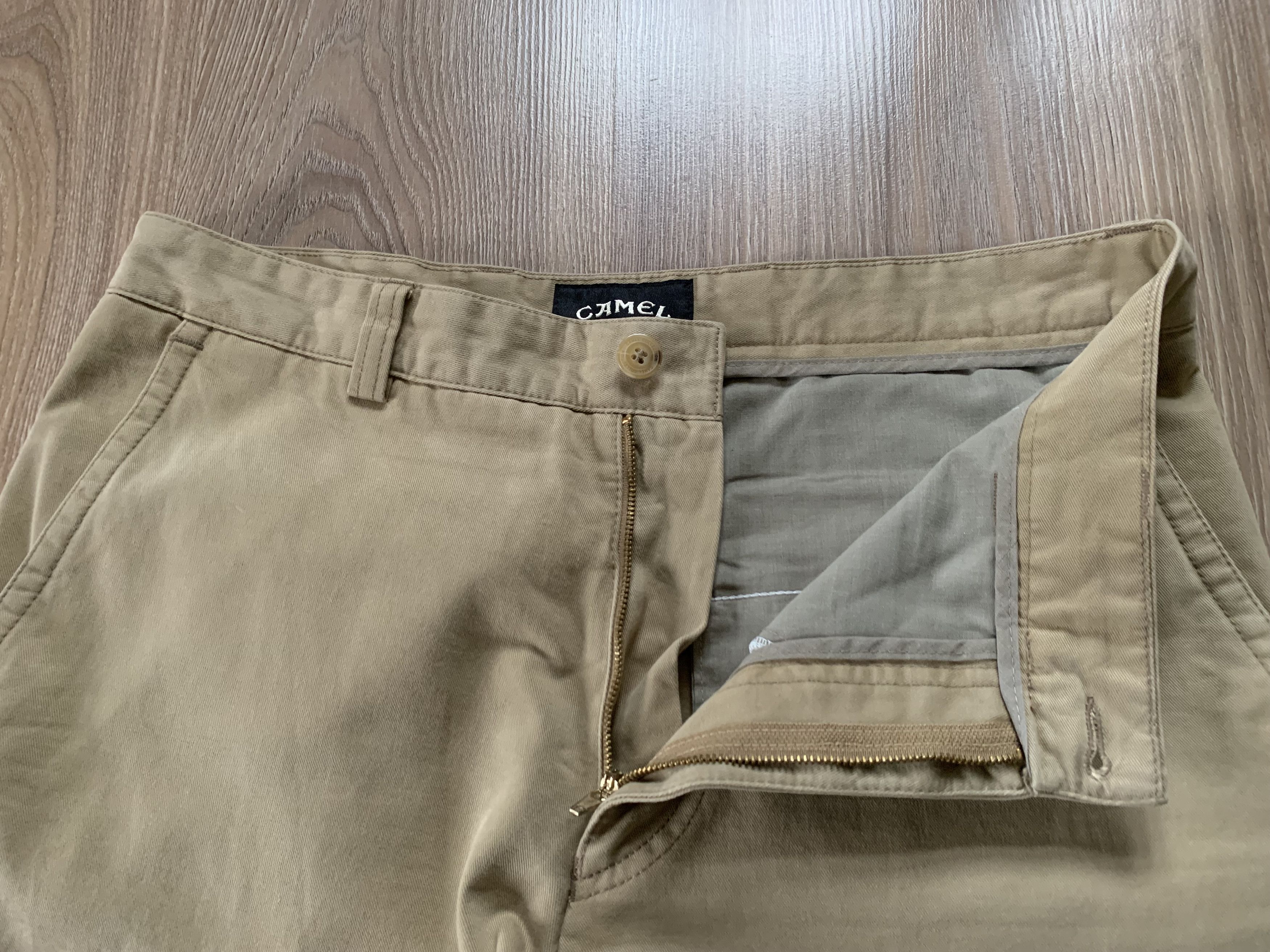 Camel × Vintage Vintage Camel Collection Casual Cargo Pants Size US 32 / EU 48 - 6 Thumbnail