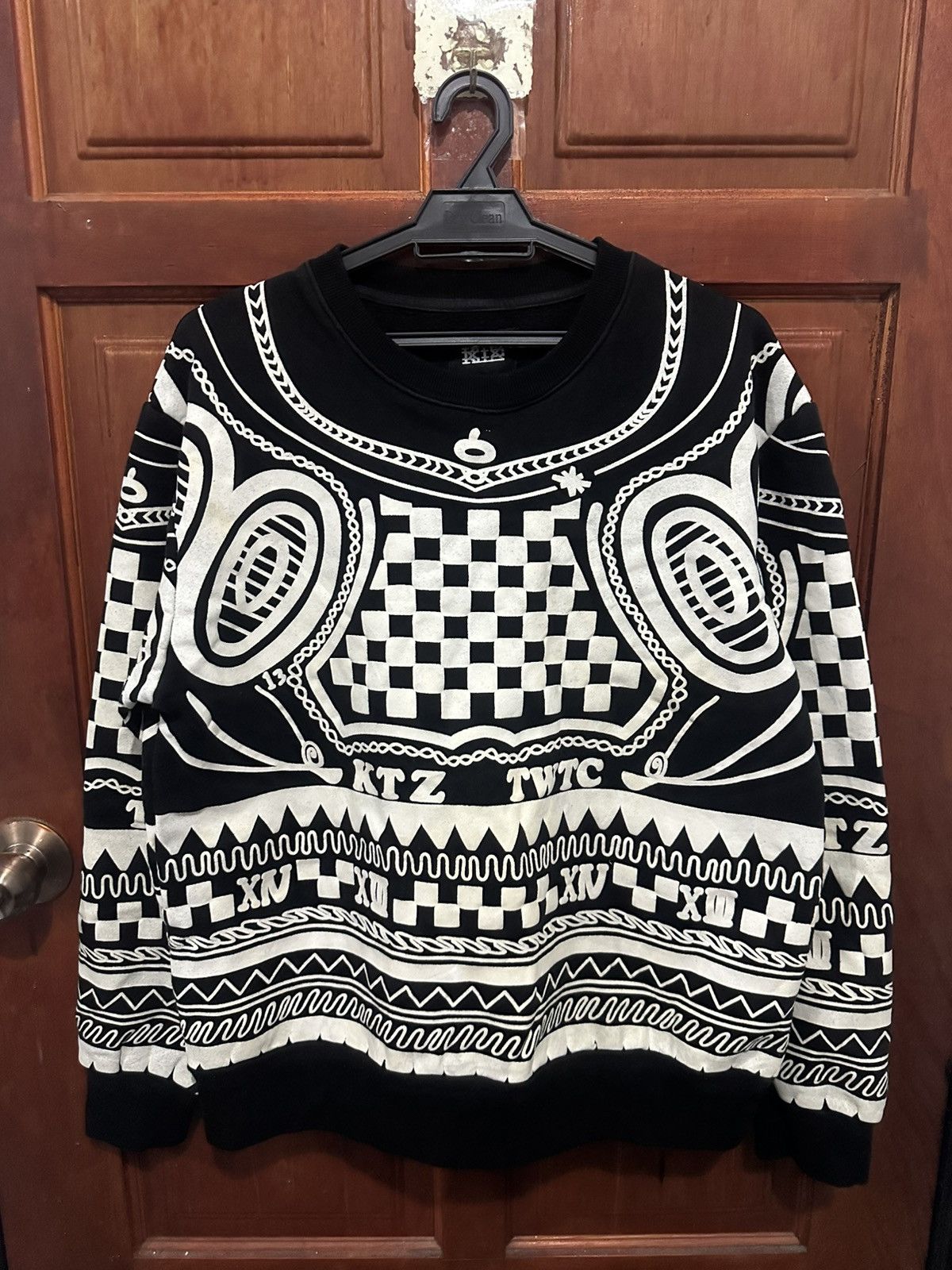 Japanese Brand KTZ ( Tattoo Toweling Sweatshirt ) Size US M / EU 48-50 / 2 - 1 Thumbnail