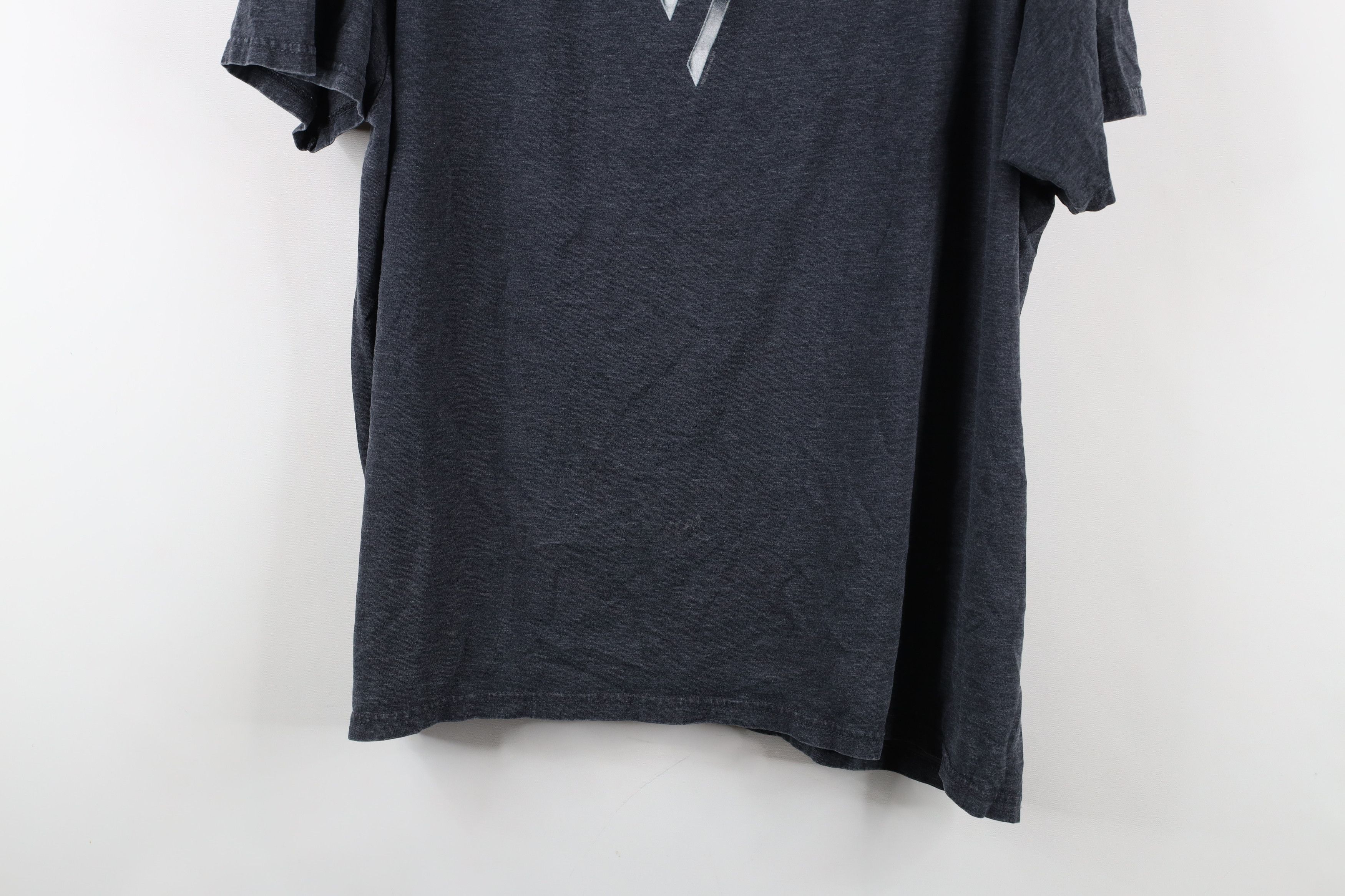 Vintage Retro Y2K Spell Out Van Halen Band Short Sleeve T-Shirt Gray Size US XL / EU 56 / 4 - 3 Thumbnail