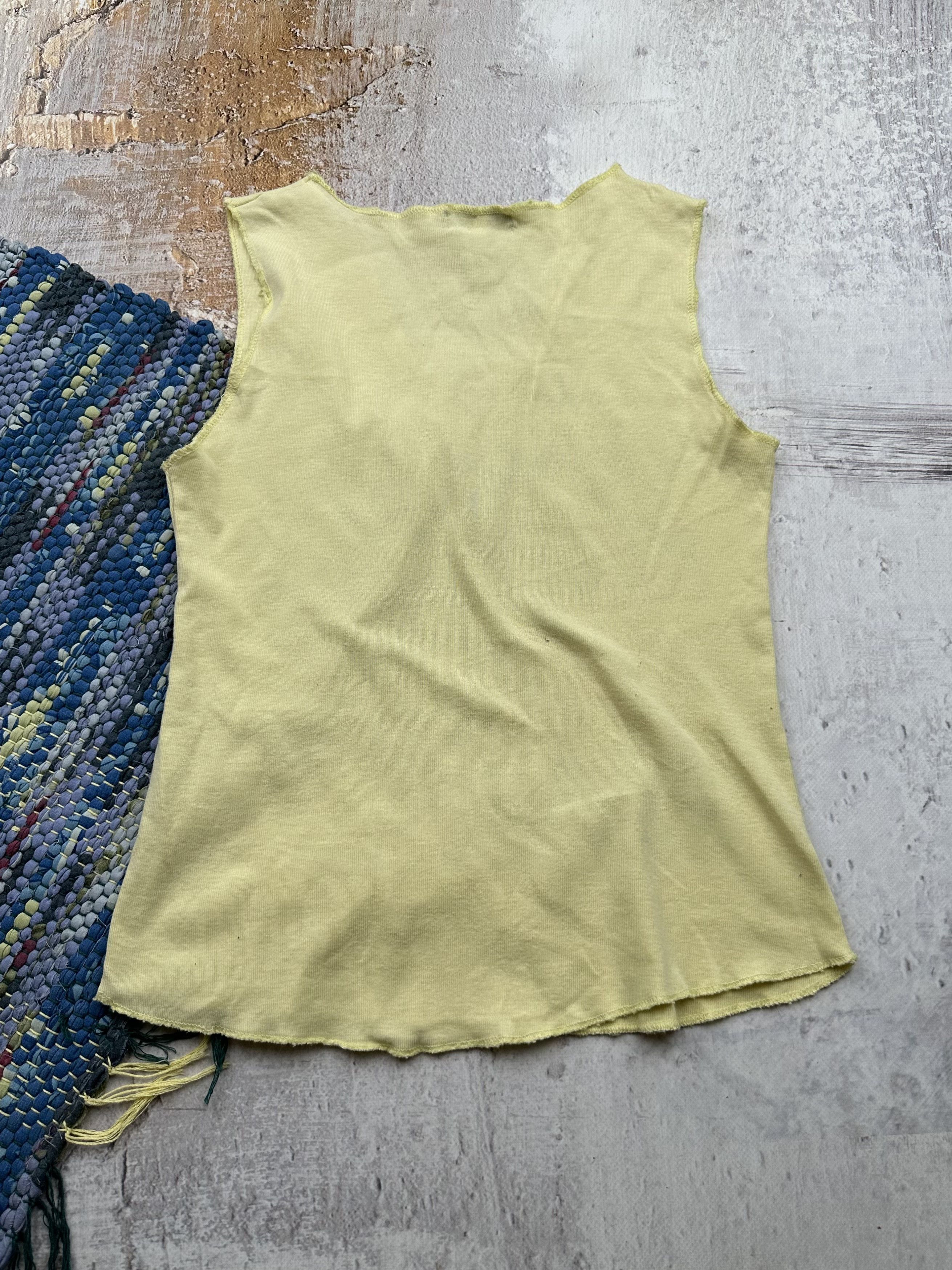 Japanese Brand Vintage Printed Tank Top A21(500) Size S / US 4 / IT 40 - 3 Thumbnail