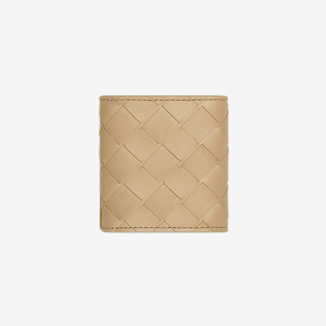 Bottega Veneta o1loc1c0325 Size: OS / 596579 Folded Coin Purse in Beige Size ONE SIZE - 3 Thumbnail