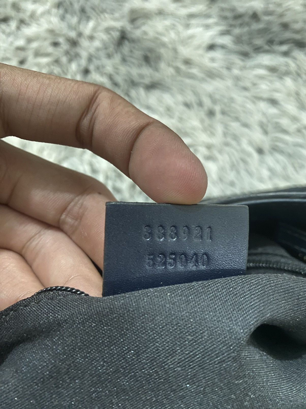 Gucci Gucci GG Supreme Navy Blue Size ONE SIZE - 3 Thumbnail