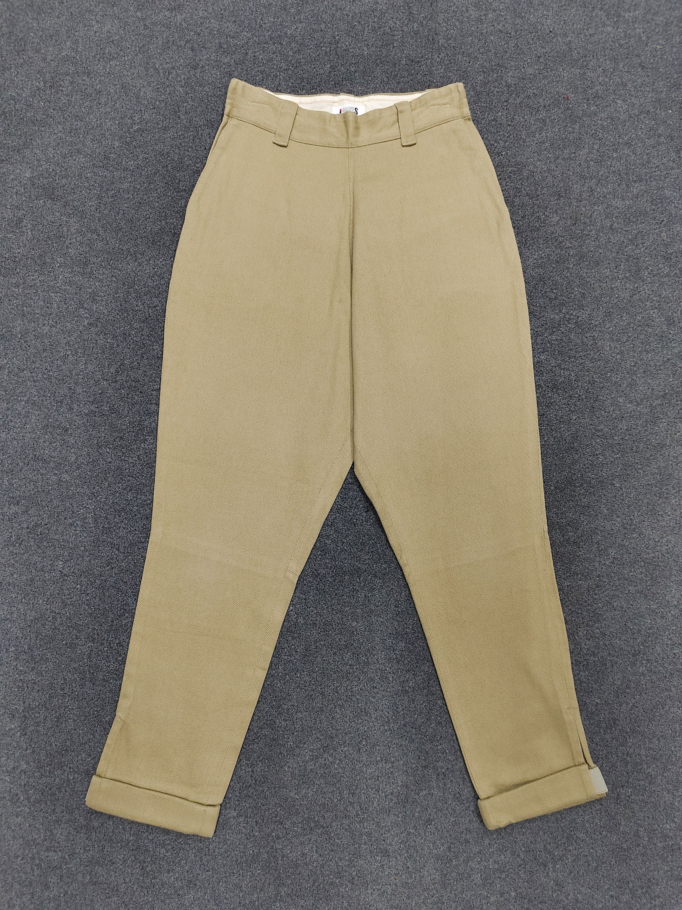 Issey Miyake 90s Issey Miyake-Sarouel Silhouette Drop Crotch Tapered Pant Size 28" / US 6 / IT 42 - 1 Thumbnail