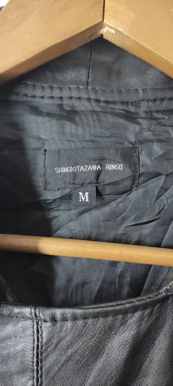 Japanese Brand VINTAGE SHIMOKITAZAWA RENGO PERFECTTO PUNK LEATHER JACKET Size US M / EU 48-50 / 2 - 10 Thumbnail