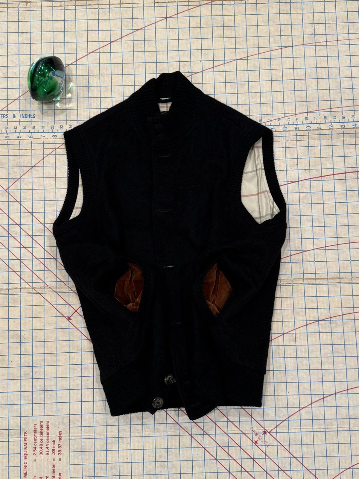 Loro Piana Loro Piana Quilted Cashmere Gilet Vest Black Size Large Size US L / EU 52-54 / 3 - 4 Thumbnail
