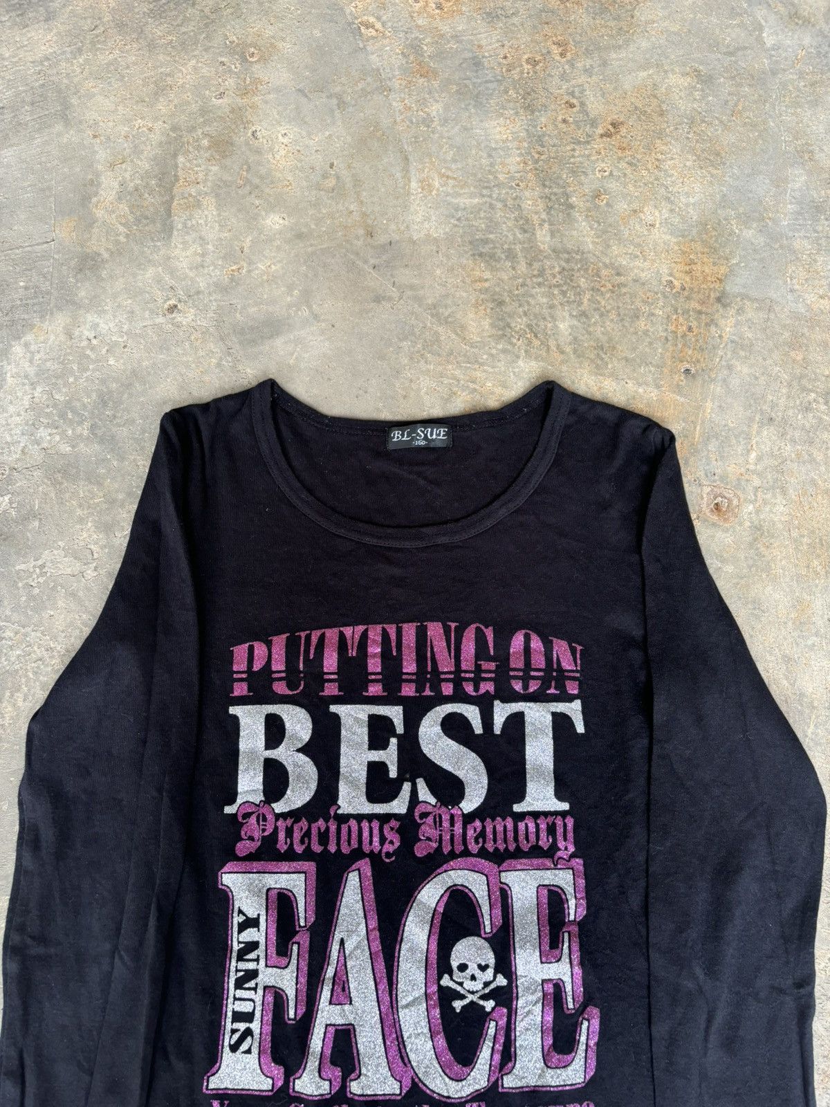 Hysteric Glamour × If Six Was Nine × Japanese Brand Y2k Bl-Sue Best Face Ifsixwasnine Punk Style Longsleeve Size M / US 6-8 / IT 42-44 - 2 Thumbnail