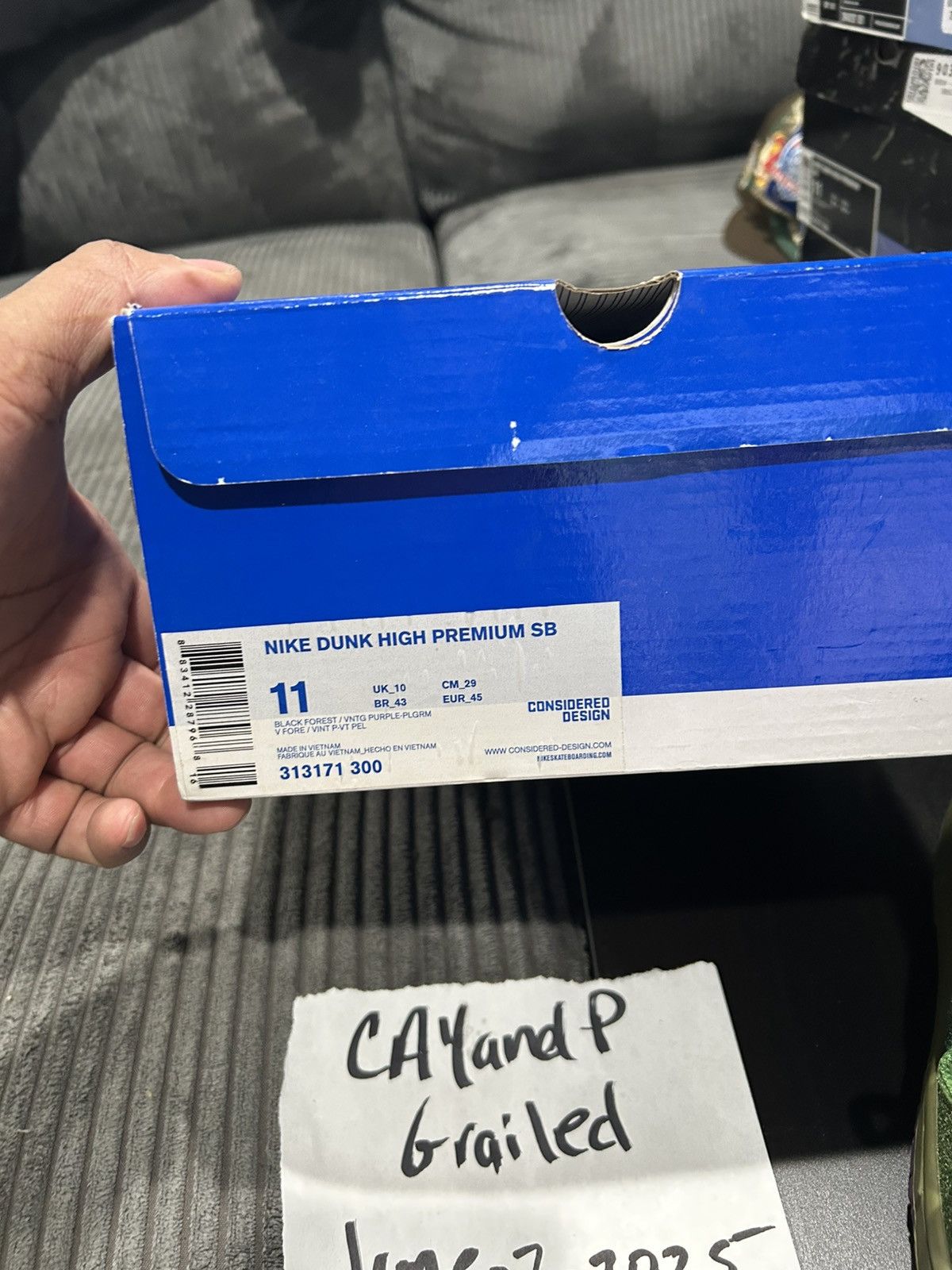 Vintage NIKE SB SKUNKS Size US 11 / EU 44 - 5 Thumbnail
