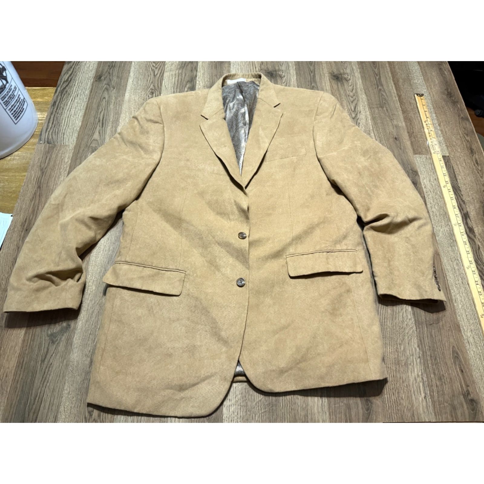 Chaps Chaps Jacket Men 44L Brown Long Sleeve Blazer Two-Buttons Casual Business Cardigan? Size US XXL / EU 58 / 5 - 2 Thumbnail
