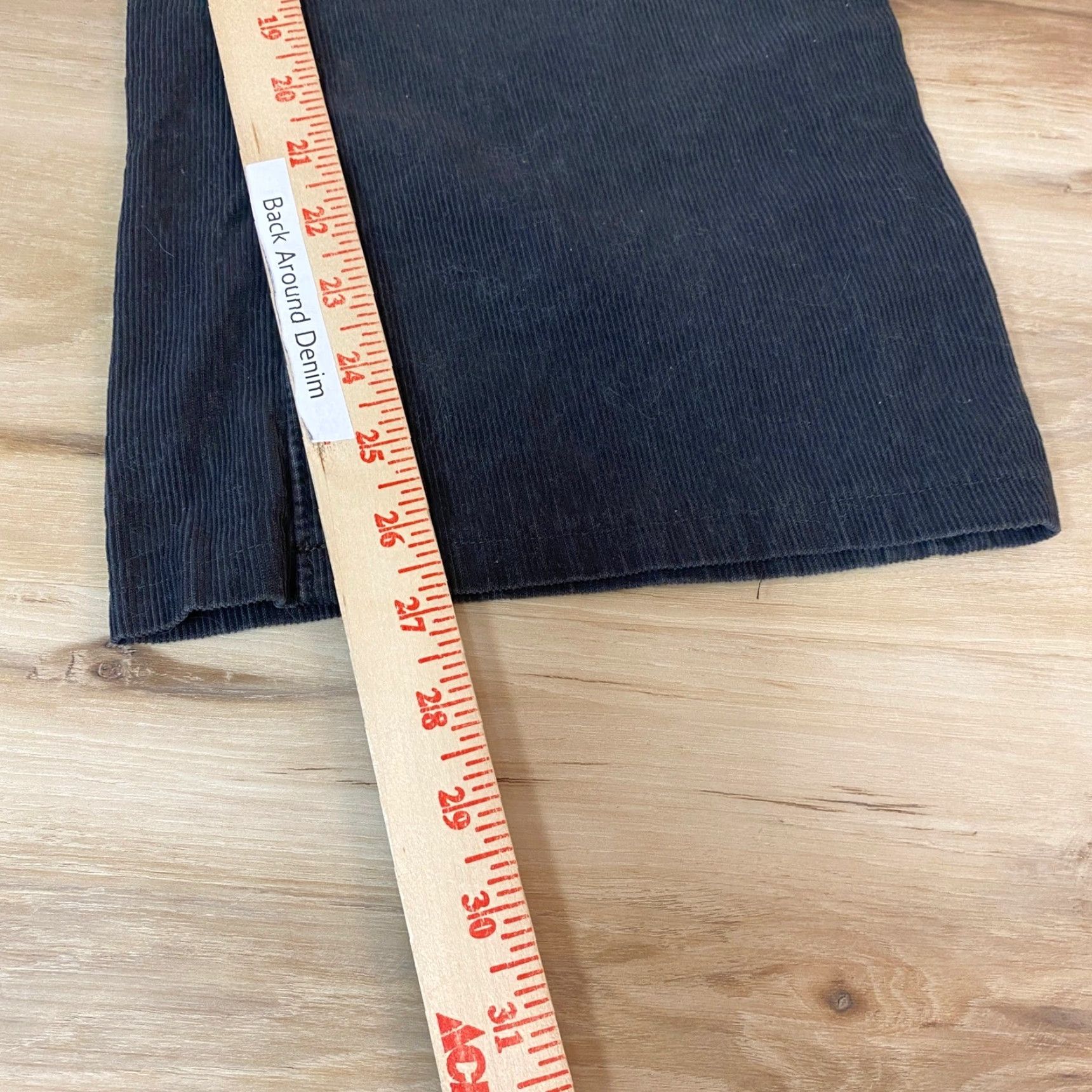 Banana Republic Banana Republic Boot Cut Corduroy Pants Mens 35x30 Gray Cotton Casual Boots? Size US 35 - 7 Thumbnail