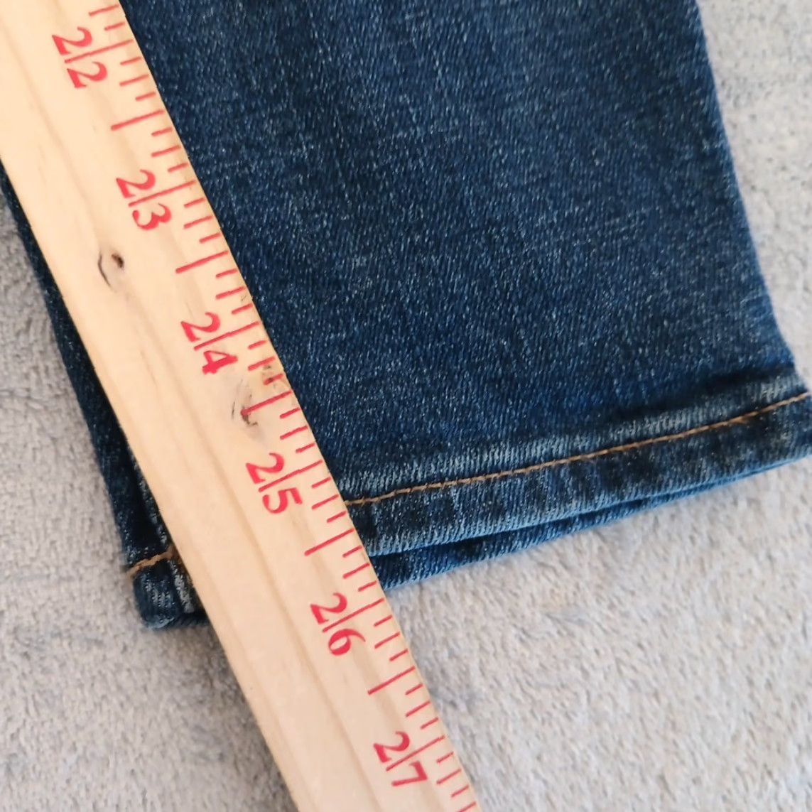 Lucky Brand Lucky Brand Jeans Skinny Womens Size 2 Blue Denim 26x26 Mid Wash Slim Inseam 26 Ladies Size 26" / US 2 / IT 38 - 4 Thumbnail