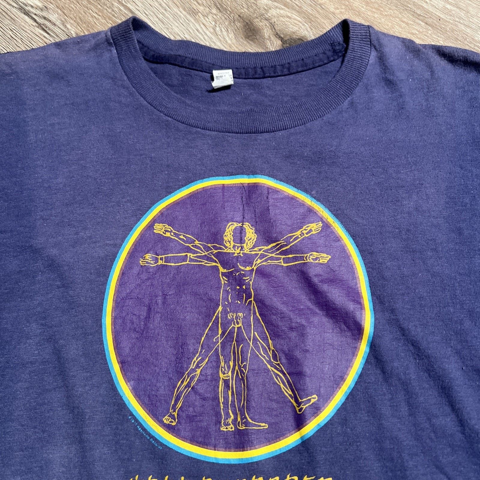 The Unbranded Brand Rare Vintage 1975 Todd Rundgren Initiation T-shirt Cotton M Size US M / EU 48-50 / 2 - 1 Thumbnail