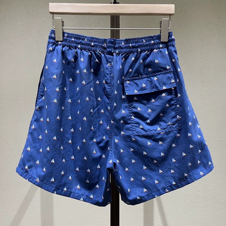 Loro Piana LORO PIANA sizeM Blue sailboat pattern printed beach pants Size US 30 / EU 46 - 5 Thumbnail